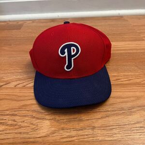 New Era Philadelphia Phillies 59Fifty On Field Hat 7 3/8